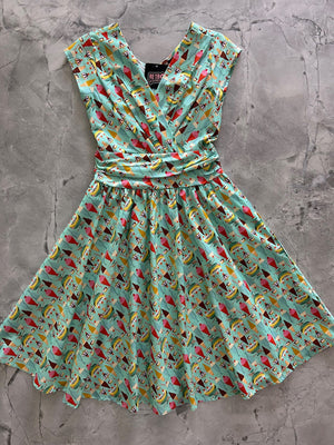 Ice Cream Greta Dress - XL only, 1 left!