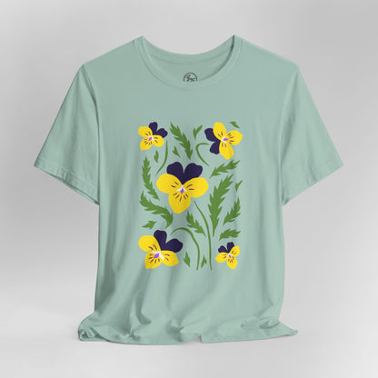 Wild Pansy Bella Canvas Unisex Jersey Short Sleeve Tee