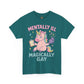 Mentally Ill, Magically Gay Unicorn Shirt – Funny Pastel Pride Tee