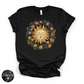 Celestial Sun Tee | Mystical Sun Graphic T-Shirt