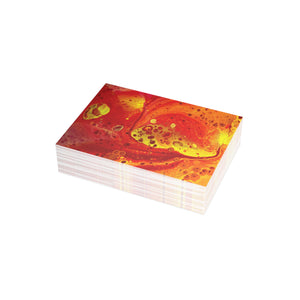 Bespattered Facade Flamin' Hot Postcards (no envelopes) | Sets of 10, 30, or 50
