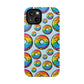 Bespattered Facade Rainbow Sprinkle Donut Impact-Resistant Case