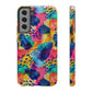 Bespattered Facade Colorful Abstract Pattern Impact-Resistant Case