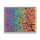 Bespattered Facade Neon Goodness Framed Canvas Art Print | 3 Frame Colors | Multiple Sizes