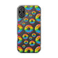 Bespattered Facade Rainbow Sprinkle Donut Clear Case