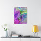 Bespattered Facade Resin Petri Macro Photograph Stretched Matte Canvas Art Prints | Multiple Sizes