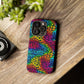 Bespattered Facade Rainbow Animal Print Tough Case