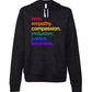 'Kindness Is' Pride Pullover Fleece