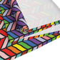 Bespattered Facade Rainbow Chevrons Table Runner (2 sizes)