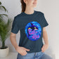 "Eat the Rich” Rainbow Orca Bella Canvas Unisex Jersey Short Sleeve Tee T-Shirt
