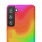 Bespattered Facade Rainbow Heat Map Snap Case
