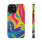 Bespattered Facade Vibrant Flow Impact-Resistant Case