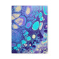 Bespattered Facade Fluid Art Abstract Painting Stretched Matte Canvas Art Prints | Multiple Sizes