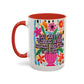 Bespattered Facade Flower Vase Floral Mug | Eight Colors | 11oz or 15oz