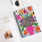 Bespattered Facade Rainbow "Asshole Vase" Spiral Notebook - Lined Pages