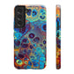 Bespattered Facade Intergalactic Rainbow Impact-Resistant Case
