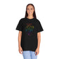 Bespattered Facade Rainbow Heart Line Art Premium Unisex Comfort Colors Garment Dyed 100% Cotton T-Shirt