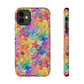 Bespattered Facade Rainbow Stars Impact-Resistant Case
