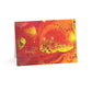 Bespattered Facade Flamin' Hot Greeting Cards | Sets of 1, 10, 30, or 50