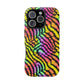 Bespattered Facade Feral Neon Tie Dye MagSafe Tough Case