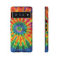 Bespattered Facade Rainbow Tie Dye Tough Case