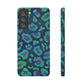 Bespattered Facade Emerald Leopard Snap Case