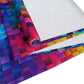 Bespattered Facade Pixelated Rainbow Table Runner (2 sizes)