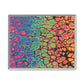 Bespattered Facade Neon Goodness Framed Canvas Art Print | 3 Frame Colors | Multiple Sizes