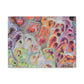 Bespattered Facade Dragon Scales Stretched Matte Canvas Art Prints | Multiple Sizes