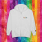 Bespattered Facade Rainbow LGBTQ+ Pride Embroidered Full-Zip Hoodie
