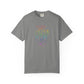 Bespattered Facade Rainbow Heart Line Art Premium Unisex Comfort Colors Garment Dyed 100% Cotton T-Shirt
