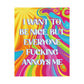Bespattered Facade "I Want to Be Nice" Giclée Archival Matte Paper Prints