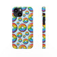 Bespattered Facade Rainbow Sprinkle Donut Snap Case
