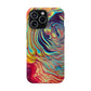 Bespattered Facade Rainbow Rings Abstract Art MagSafe Tough Case