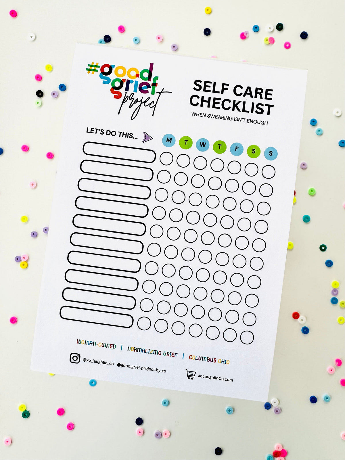 Self Care Checklist