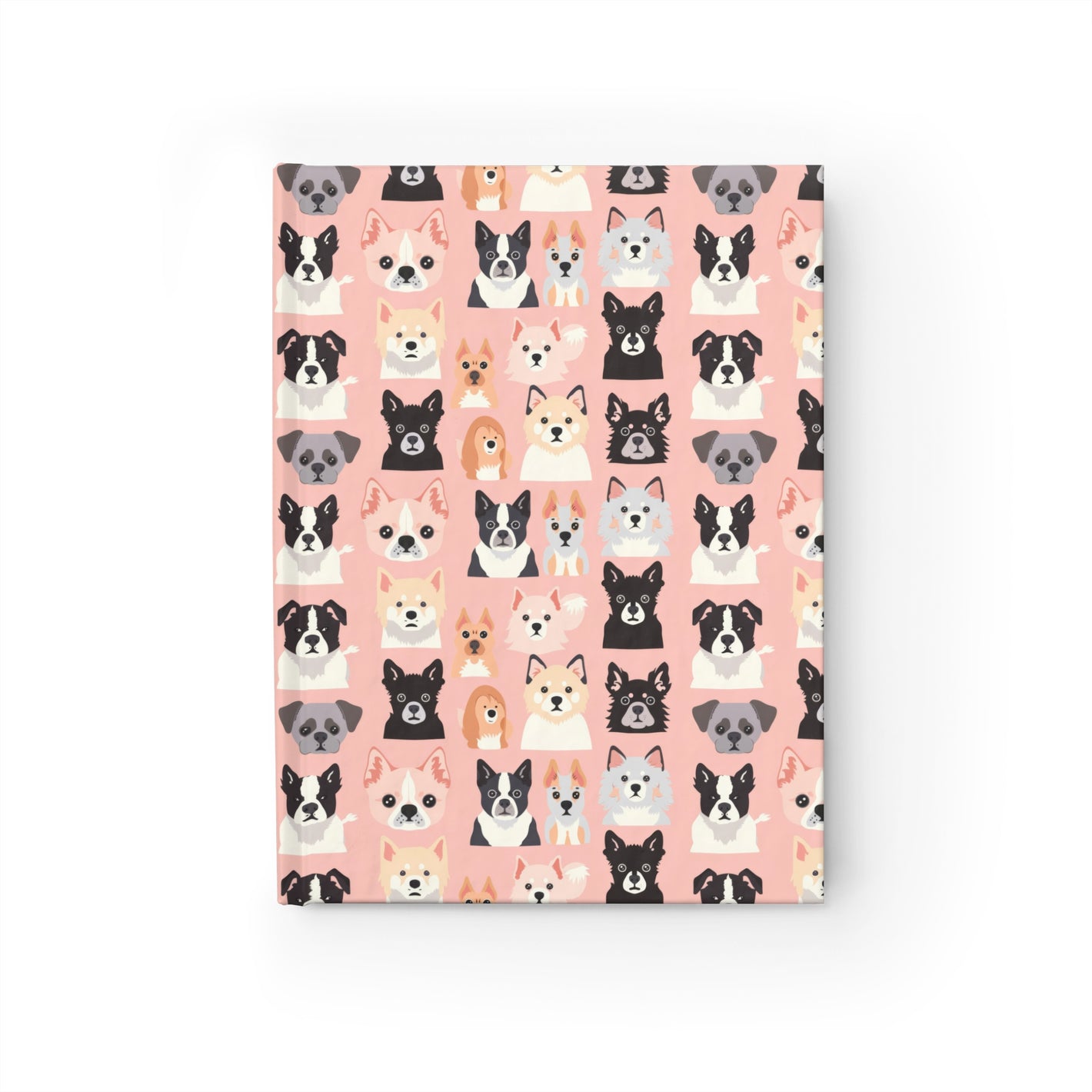 Bespattered Facade "I'm here with my posse" Hardcover Notebook - Unlined (Blank) Pages