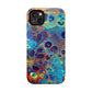 Bespattered Facade Intergalactic Rainbow Impact-Resistant Case