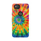 Bespattered Facade Rainbow Tie Dye Tough Case