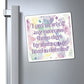 Bespattered Facade "Doing My Fitness" Refrigerator Magnet
