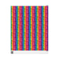 Bespattered Facade Rainbow Stripes Wrapping Paper | Three Sizes | Glossy or Matte