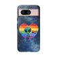 Bespattered Facade Rainbow Extraterrestrial Pride Tough Case