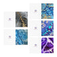 Bespattered Facade Multi-Design Greeting Cards (5-Pack) – Blank Inside