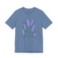 Lavendar Bella Canvas Unisex Jersey Short Sleeve Tee