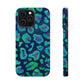 Bespattered Facade Emerald Leopard MagSafe Tough Case