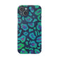 Bespattered Facade Emerald Leopard Snap Case