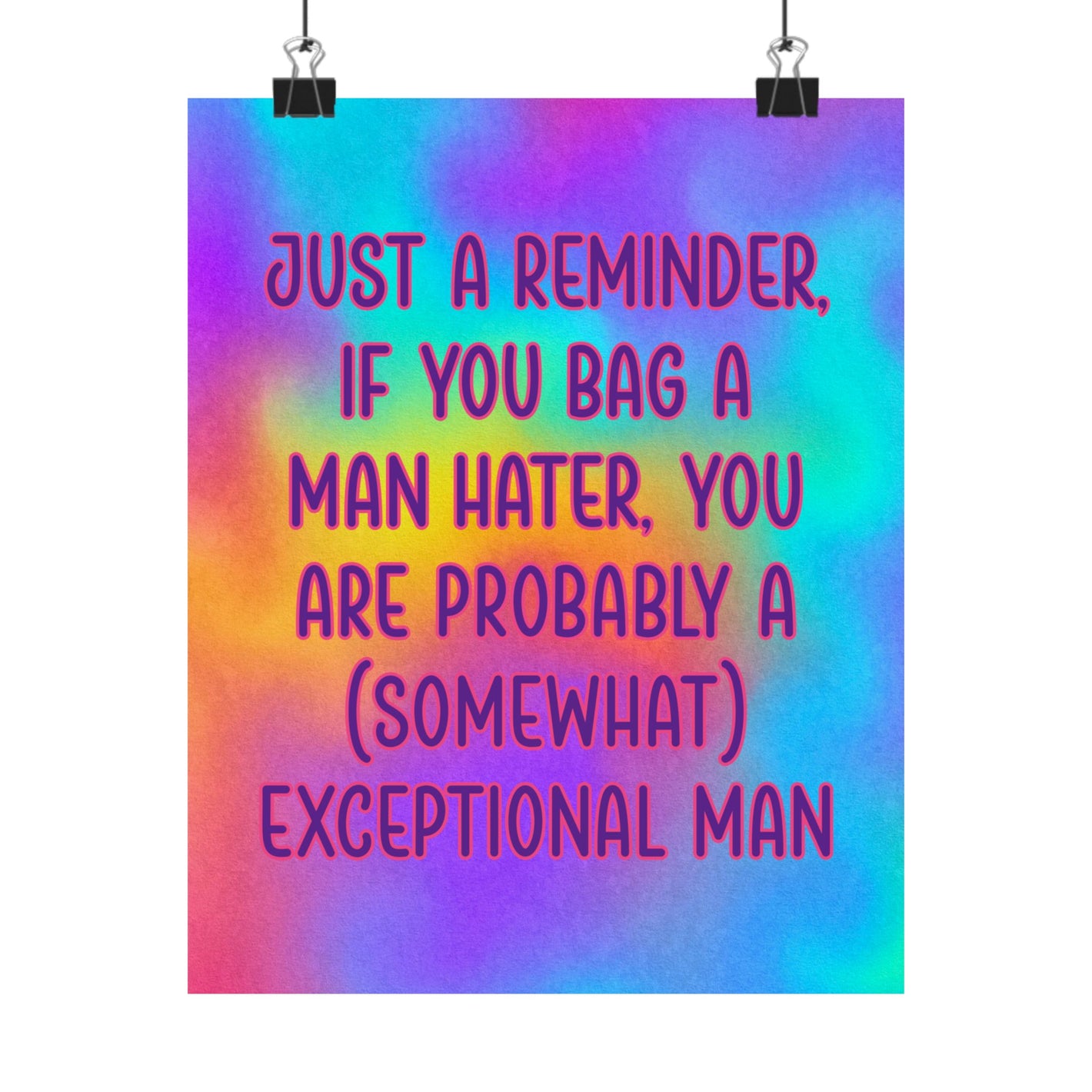 Bespattered Facade "Somewhat Exceptional Man" Giclée Archival Matte Paper Prints