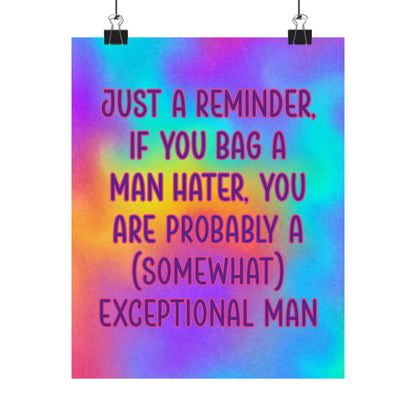 Bespattered Facade "Somewhat Exceptional Man" Giclée Archival Matte Paper Prints