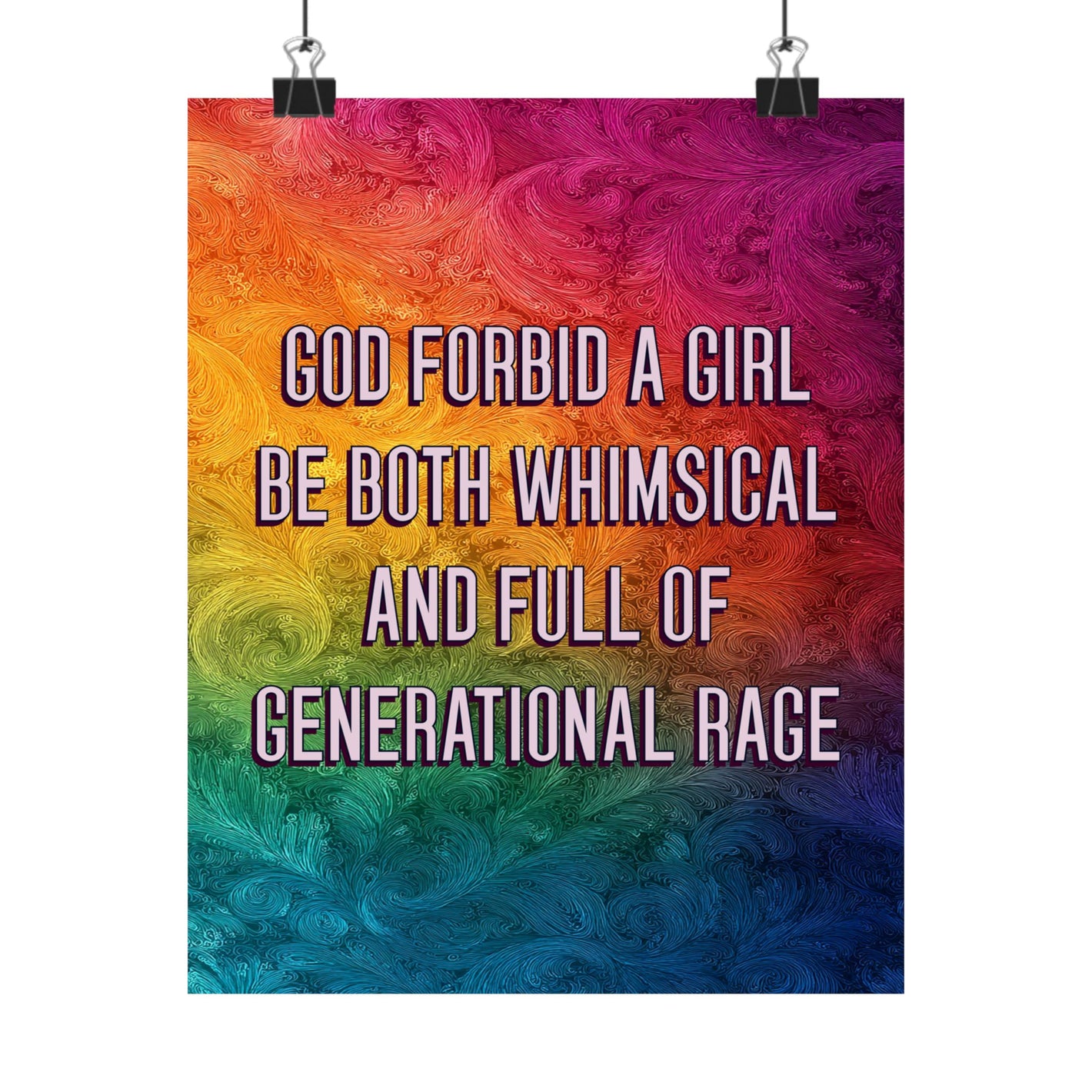 Bespattered Facade "Whimsical and Full of Generational Rage" Giclée Archival Matte Paper Prints