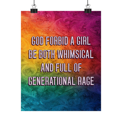 Bespattered Facade "Whimsical and Full of Generational Rage" Giclée Archival Matte Paper Prints