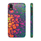 Bespattered Facade Neon Butterfly Snap Case